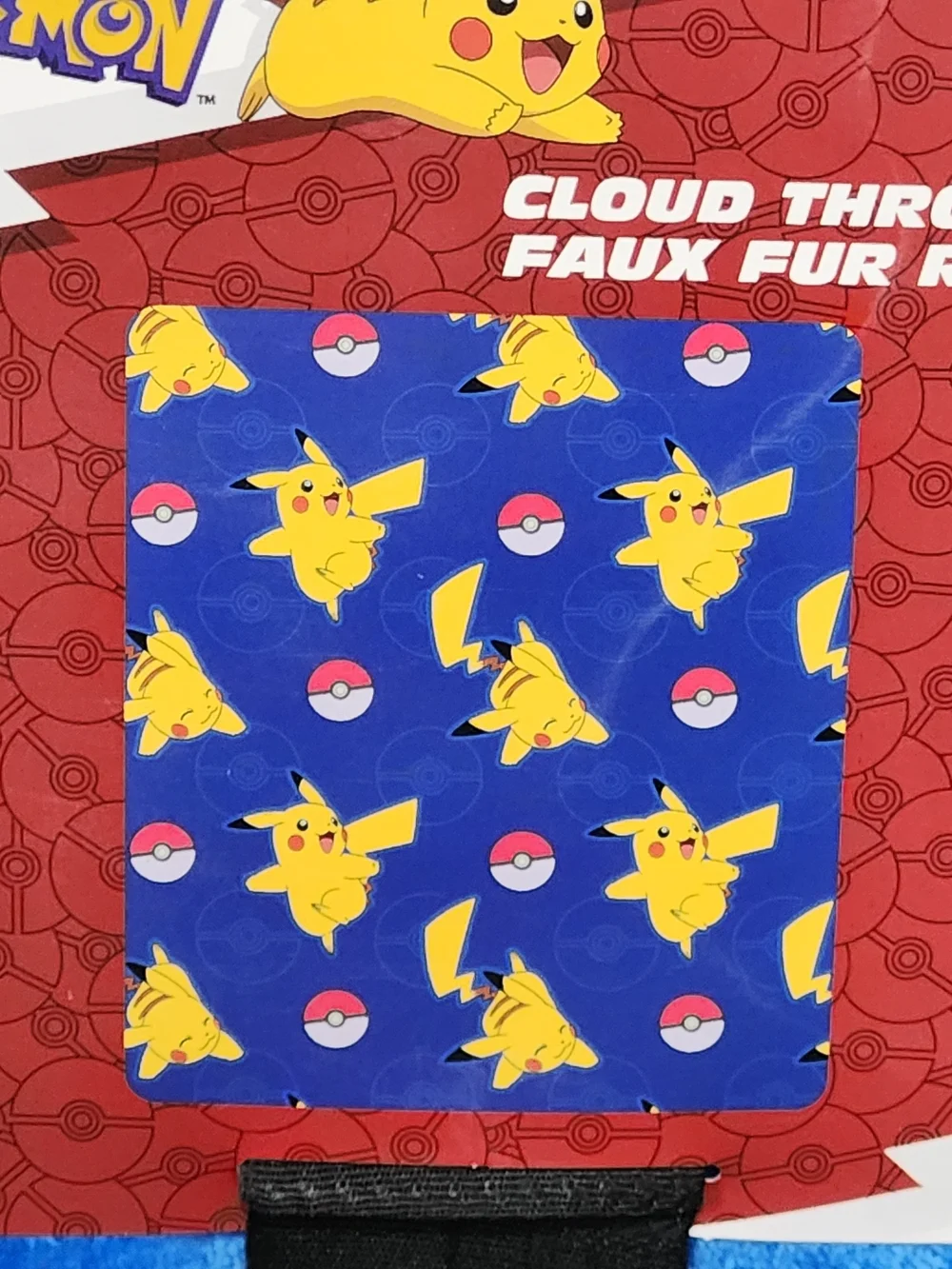 Pokemon Pikachu Plush Throw Blanket Cozy Kids Bed Play Lounge  Character